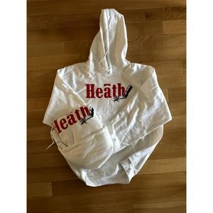 NWOT White Vlog Squad Heath Hussar Cigarette Hoodie